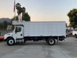 A white truck